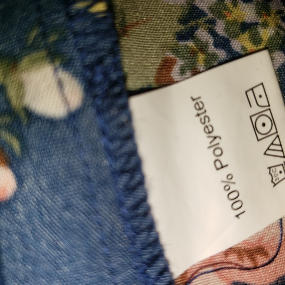 SHEIN Curve Romantic Boho Pink Roses Floral Ruffle Sleeve Maxi Dress 1X - Picture 10 of 16